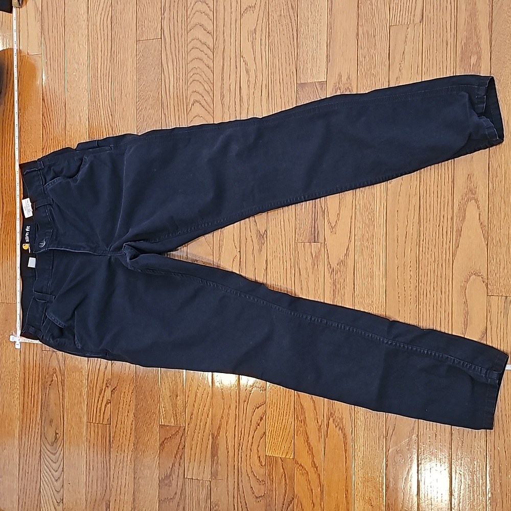 Carhartt Black Straight Leg Pants Durable and Versatile